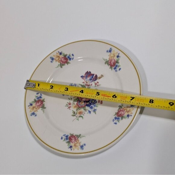 Syracuse China Colonial Floral Salad Plate Vintage - Picture 2 of 10